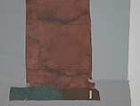 Border, Leather; canvas; linen, Italian or Spanish