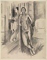 Reflection in the Mirror, Henri Matisse (French, Le Cateau-Cambrésis 1869–1954 Nice), Charcoal on paper