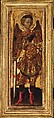 Saint Michael, Pietro di Giovanni d'Ambrogio (Italian, Siena 1410–1449 Siena), Tempera on wood with silver, gold ground