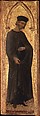 The Blessed Andrea Gallerani (died 1251), Giovanni di Paolo (Giovanni di Paolo di Grazia) (Italian, Siena 1398–1482 Siena), Tempera on wood, gold ground