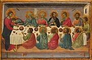 The Last Supper, Ugolino da Siena (Ugolino di Nerio) (Italian, Siena, active by 1317–died ?1339/49), Tempera and gold on wood