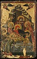 The Entombment, Master of Forlì (Italian, Romagna, active first half 14th century), Tempera on wood, gold ground, Italian, Romagna