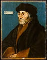 Erasmus of Rotterdam, Hans Holbein the Younger (German, Augsburg 1497/98–1543 London) (and Workshop(?)), Oil on linden panel