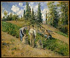 The Harvest, Pontoise (La Récolte, Pontoise), Camille Pissarro (French, Charlotte Amalie, Saint Thomas 1830–1903 Paris), Oil on canvas
