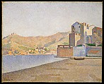 The Town Beach, Collioure, Opus 165 (Collioure. La Plage de la ville. Opus 165), Paul Signac (French, Paris 1863–1935 Paris), Oil on canvas