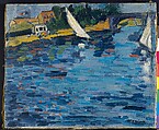 Sails at Chatou, Maurice de Vlaminck (French, Paris 1876–1958 Rueil-La-Gadelière), Oil on canvas