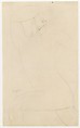 Standing Nude, Amedeo Modigliani (Italian, Livorno 1884–1920 Paris), Graphite on white paper