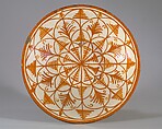 Plate (piatto), Maiolica (tin-glazed earthenware), Italian, possibly Cafaggiolo
