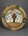 Dish (piatto), Maiolica (tin-glazed earthenware), Italian, Deruta