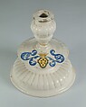 Candlestick (candeliere), Maiolica (tin-glazed earthenware), Italian, possibly Montelupo