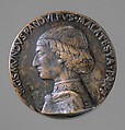 Medal:  Sigismondo Pandolfo Malatesta, Matteo de' Pasti (Italian, Verona ca. 1420–after 1467 Rimini), Copper alloy with dark brown patina.