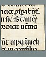 King David in Prayer in an Initial B, Zanobi Strozzi (Italian, Florence 1412–1468 Florence), Tempera on parchment