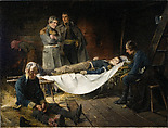 The Death of Wilhelm von Schwerin, Helene Schjerfbeck Finnish, Oil on canvas