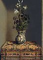 Portrait of a Man (recto); Flowers in a Vase (verso), Hans Memling (Netherlandish, Seligenstadt, active by 1465–died 1494 Bruges), Oil on panel