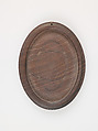 Portrait of Paulus Praun, Cover, and Carrying Case, Matthäus Carl (German, Augsburg ca. 1560 - ca. 1609  Amberg), Portrait: colored wax, paper; capsule: wooden; case: leather, German