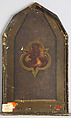 Engaged molding on a polyptych panel, Siena, Poplar. Gilt; deep brown-orange bole., Italian, Siena