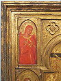 Six Angels, Jacopo di Cione (Italian, Florence, active ca. 1360–1400), Tempera on wood, gold ground