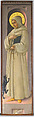 Saint Bernard of Clairvaux, Workshop of Fra Filippo Lippi (Italian, Florence ca. 1406–1469 Spoleto), Tempera and gold on wood, Italian, Florence