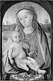 Virgin and Child, Follower of Hans Memling (Netherlandish, Seligenstadt, active by 1465–died 1494 Bruges), Oil on oak panel, Netherlandish