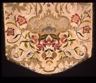 Chasuble, Silk; metal; linen, Italian