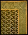 Cover, Silk; metal, Italian