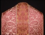 Chasuble, Silk; linen; metal, Spanish