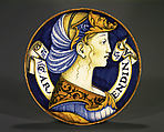 Dish (coppa), workshop of Giovanni Maria Vasaro, Maiolica (tin-glazed earthenware), Italian, Castel Durante