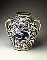 Apothecary jar (orciuolo), perhaps workshop of Giunta di Tugio (Italian (Florence), active ca. 1430–1466), Maiolica (tin-glazed earthenware)