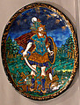 Mars, probably Jean Limosin (French, Limoges ca. 1580– 1646), Painted enamel on copper, partly gilt.