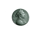 Portrait medal of Dido, Queen of Carthage (obverse); A View of Carthage (reverse), Alessandro Cesati (Italian, born Cyprus, active 1538–64), Bronze (Copper alloy with light brown
patina).