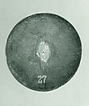 Medal:  Self-portrait, Alfonso Ruspagiari (Italian, Reggio Emilia 1521–1576 Reggio Emilia), Bronze (Copper alloy with chocolate
brown patina).