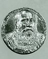 Portrait medal of George the Bearded (duke of Saxony) (obverse); coat of arms (reverse), Attributed to Peter Flötner (German, Thurgau 1485–1546 Nuremberg), Silver