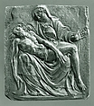 Pieta, Jacopo Sansovino (Jacopo Tatti)  Italian, Silvered copper alloy.