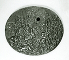 Battle Scene, Giovanni Bernardi da Castel Bolognese , Rome Italian, Copper alloy with light brown patina.