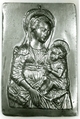 Virgin and Child, Antonio Rossellino Italian, Copper alloy with gilding; the reverse is hollow; pierced at the top.