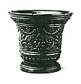 Mortar, Copper alloy with warm brown patina., Italian or German