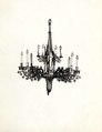 Chandelier with tabernacle (Kapellenkrone), Brass, South Netherlandish, Dinant (?)