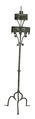 Candlestick, Wrought iron, French or Northern Spain