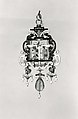 Pendant with the Baptism of Christ, Enameled gold, rubies, amethyst, crystal and pearls., probably Austro-Hungarian (Transylvania?) or German