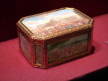 Snuffbox, Louis Roucel (French, active ca. 1756–1784, died 1787), Gold and enamel