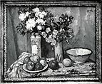 Red Flowers and Fruit, Georges d&#39;Espagnat (French, 1870–1950), Oil on canvas