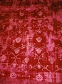 Cover or Hanging (?), silk; metal;, Italian