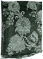 Cover, Silk; metal; cotton, Italian or French