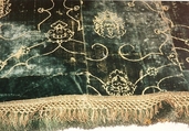 Panel, Silk; metal;, Italian or Spanish