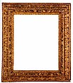 Reverse frame, Poplar. Mitered. Gilt; brown-orange bole. , Southern Italian or Bolognese