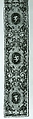 Two Orphrey Sections made into a Hanging or Cover, Silk; metal; hemp plain weave, Spanish
