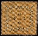 Cover, Silk; metal on silk core; chenille; cotton, Russian (?)