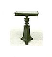 Small table, Walnut, poplar, maple, and other woods., Italian