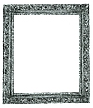 Astragal frame, Oak, French