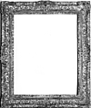 Louis XIV style frame, Carved and gilded wood, enlarged and cut, French